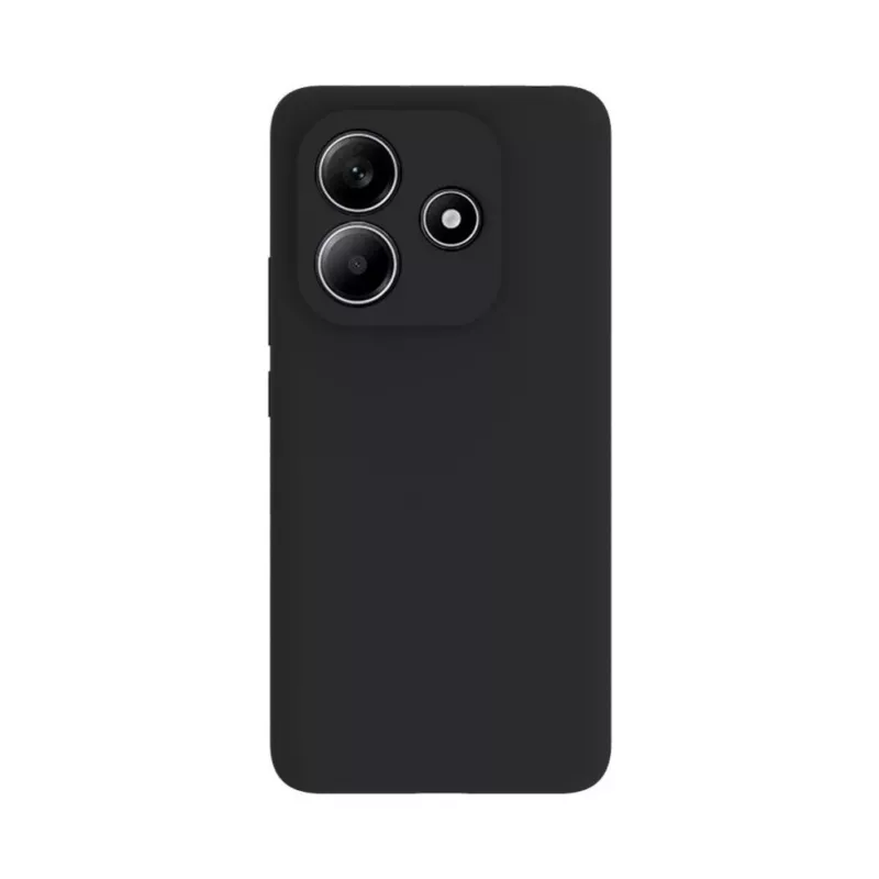 Evelatus Xiaomi Redmi Note 14 Premium Magnetic Soft Touch Silicone Case Black