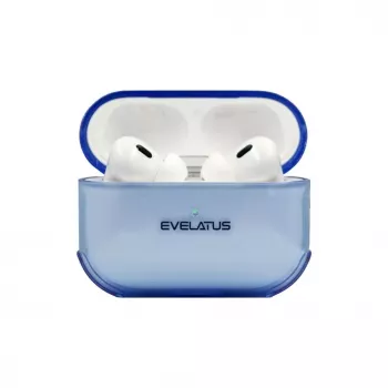 Evelatus Apple AirPods Pro TPU Protective Case Transparent Blue