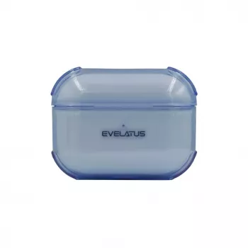 Evelatus Apple AirPods Pro TPU Protective Case Transparent Blue