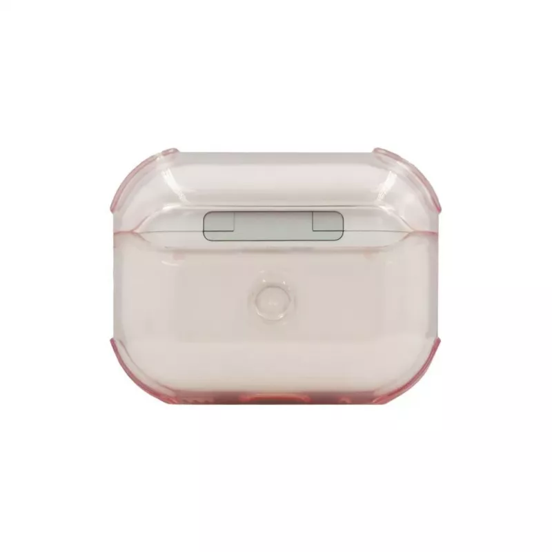 Evelatus Apple AirPods Pro 2 TPU Protective Case Transparent Pink