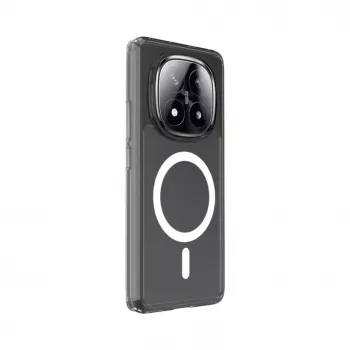 Evelatus Clear Case z Pierścieniem Magnetycznym do Xiaomi Redmi Note 14 Pro 4G / Poco X7, Transparentny