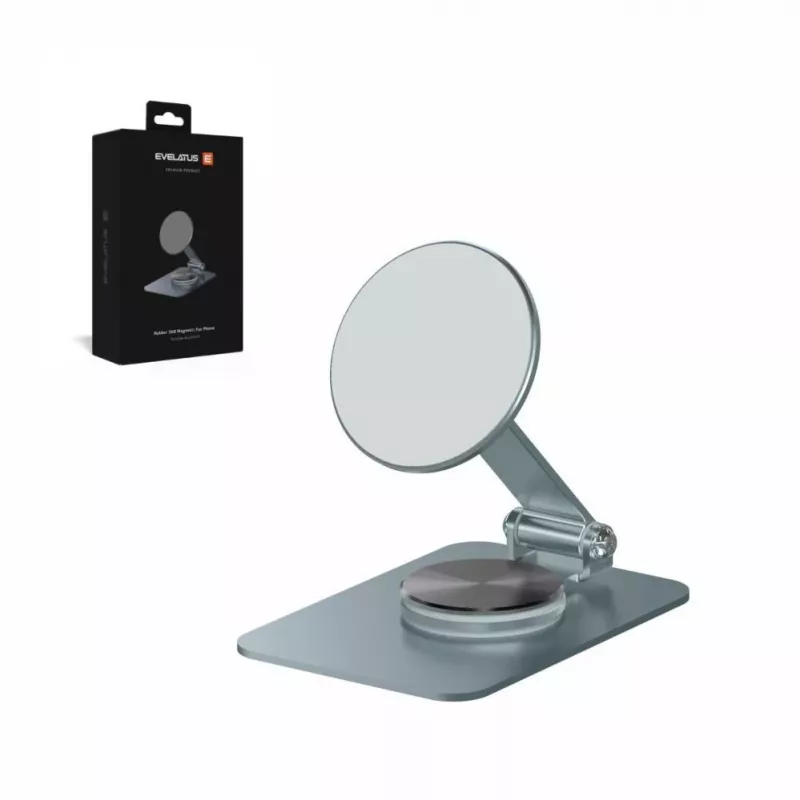 Evelatus Universal L24 MagSafe Holder 360 Do Telefonu L24MSH Aluminium Silver