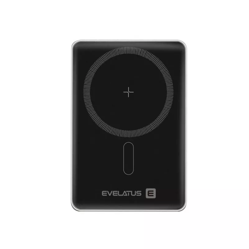 Evelatus PD20W 5000mAh Power Bank MagLink Elite z ładowaniem bezprzewodowym Srebrny
