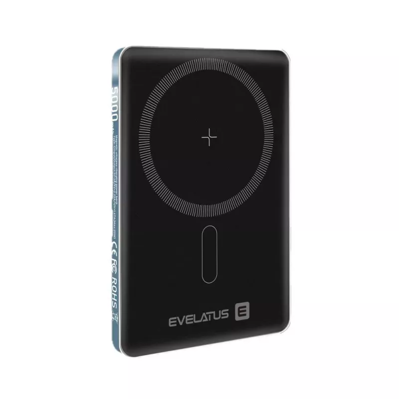 Evelatus PD20W 5000mAh Power Bank MagLink Elite z ładowaniem bezprzewodowym EVEP02PBMEB Niebieski