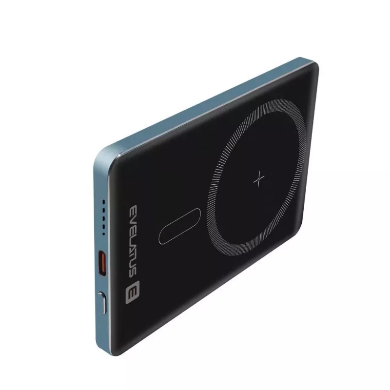 Evelatus PD20W 5000mAh Power Bank MagLink Elite z ładowaniem bezprzewodowym EVEP02PBMEB Niebieski