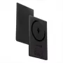 Evelatus 3000mAh Power Bank Super Slim z ładowaniem bezprzewodowym EVEP03PBSSB Czarny