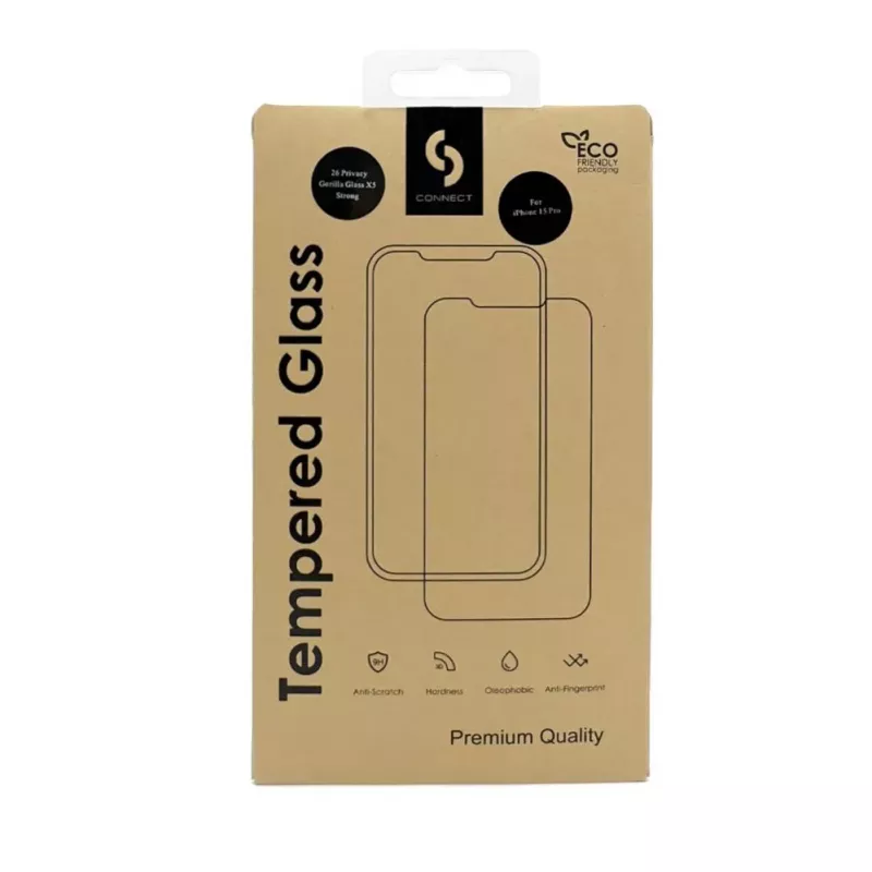 Connect Apple iPhone 16 Plus 0.33 Flat Clear Glass Japan Glue Anti-Static Screen Protector