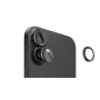 Evelatus Apple iPhone 16 / 16 Plus Camera Lens Protector Armor Black