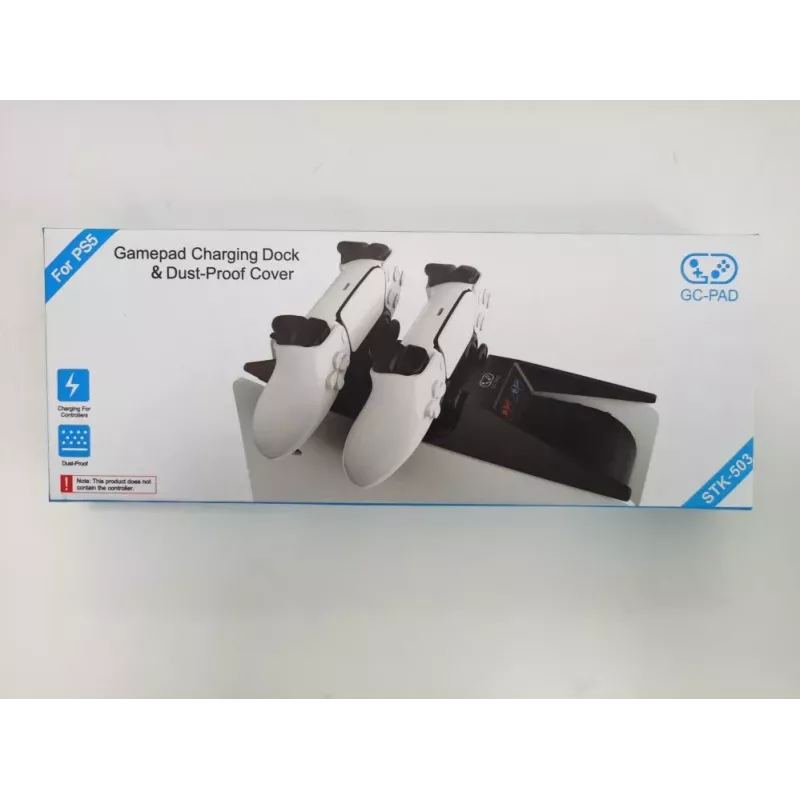 iLike P-5 Dual & Fast Controller Charging Station do Sony PlayStation 5 PS5 Czarny