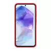 Evelatus Samsung Galaxy A56 Premium Magnetic Soft Touch Silicone Case Red