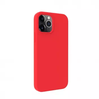 Evelatus Apple iPhone 12 / 12 Pro Premium MagSafe Soft Touch Silicone Case Red