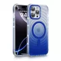 Evelatus Apple iPhone 15 EchoWave Clear MagSafe Blue Back Cover