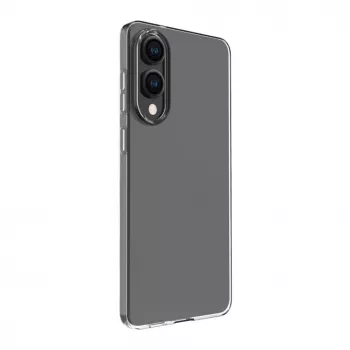 Evelatus Samsung Galaxy S25 Edge Clear Silicone Case 1.5mm TPU Transparent