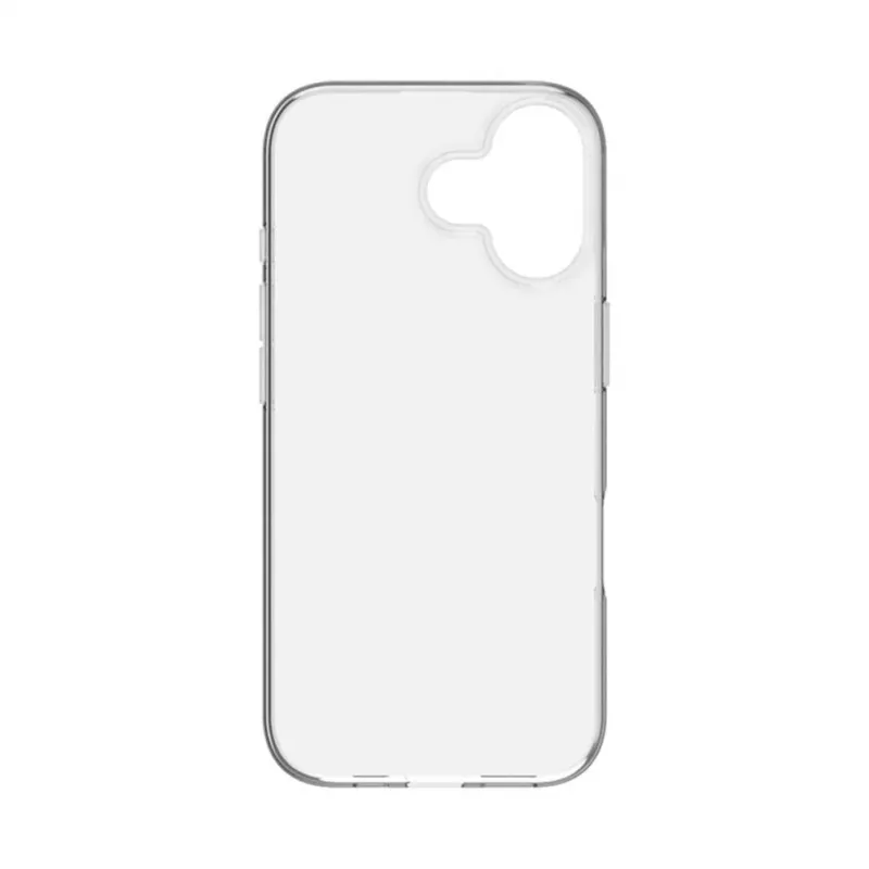 Evelatus Apple iPhone 17 Clear Silicone Case 1.5mm TPU Transparent