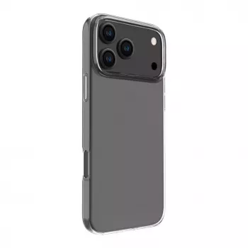 Evelatus Apple iPhone 17 Pro Max Clear Silicone Case 1.5mm TPU Transparent
