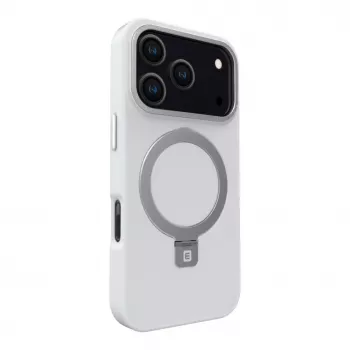 Evelatus Apple iPhone 17 Pro Shield Case With MagSafe & Stand Matte Silver