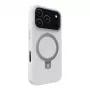 Evelatus Apple iPhone 17 Pro Shield Case With MagSafe & Stand Matte Silver