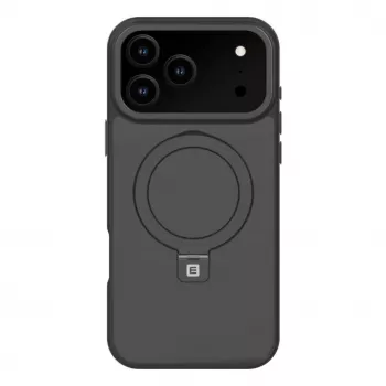 Evelatus Apple iPhone 17 Pro Max Shield Case z MagSafe i stojakiem, matowa czerń