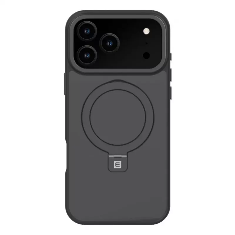 Evelatus Apple iPhone 17 Pro Max Shield Case z MagSafe i stojakiem, matowa czerń