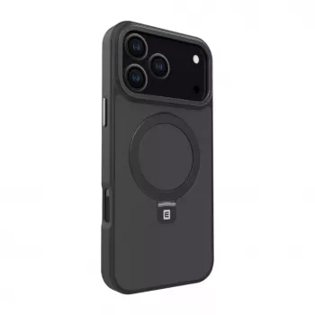 Evelatus Apple iPhone 17 Pro Max Shield Case z MagSafe i stojakiem, matowa czerń
