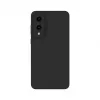 Evelatus Samsung Galaxy S25 Edge Premium Magnetic Soft Touch Silicone Case Black