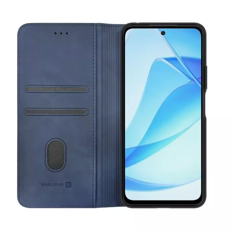 Evelatus Etui Książkowe Folio Xiaomi Redmi 15 4G Ciemnoniebieski