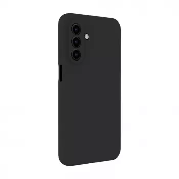 Evelatus Samsung Galaxy A17 Premium Magnetic Soft Touch Silicone Case Black