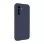 Evelatus Samsung Galaxy A17 Premium Magnetic Soft Touch Silicone Case Dark Blue