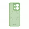Evelatus Xiaomi Redmi 15C 4G/5G Premium Magnetic Soft Touch Silicone Case Mint Green