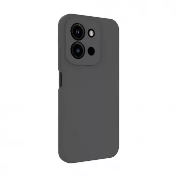 Evelatus Xiaomi Redmi 15C 4G/5G Premium Magnetic Soft Touch Silicone Case Dark Grey