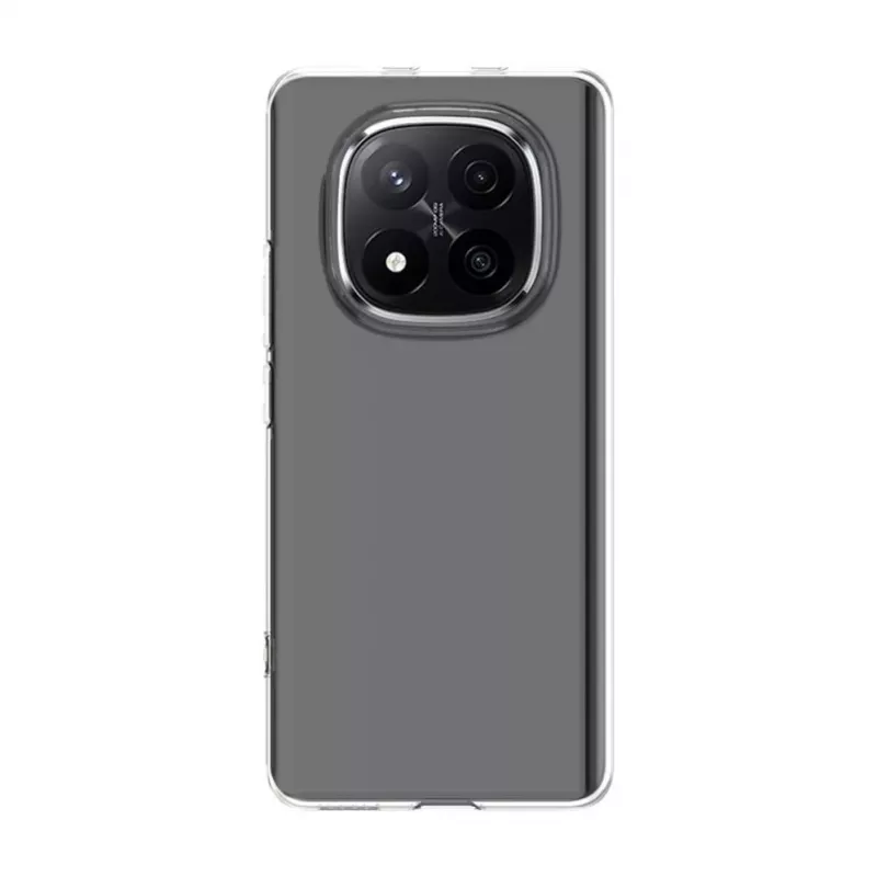 Evelatus Xiaomi Redmi Note 15 5G Clear Silicone Case 1.5mm TPU Transparent