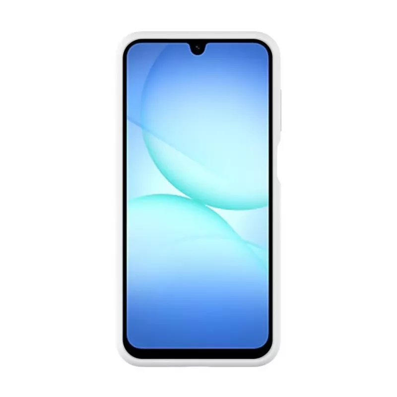 Evelatus Samsung Galaxy A17 Premium Magnetic Soft Touch Silicone Case White