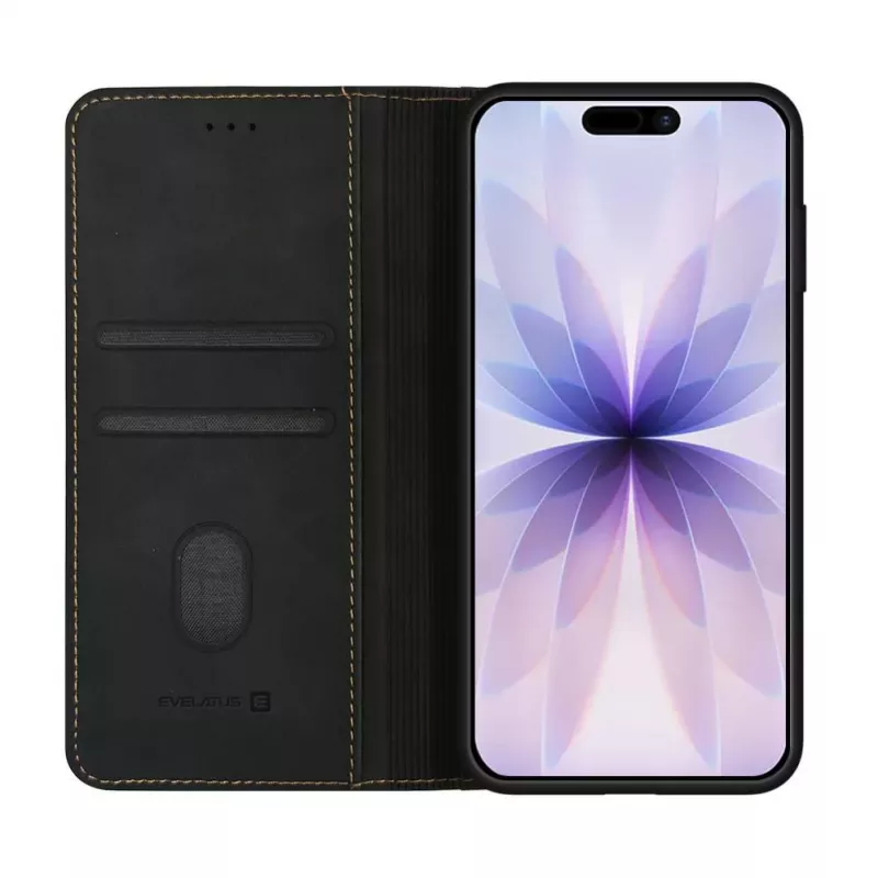 Evelatus Apple iPhone 17 Book Case Folio Black
