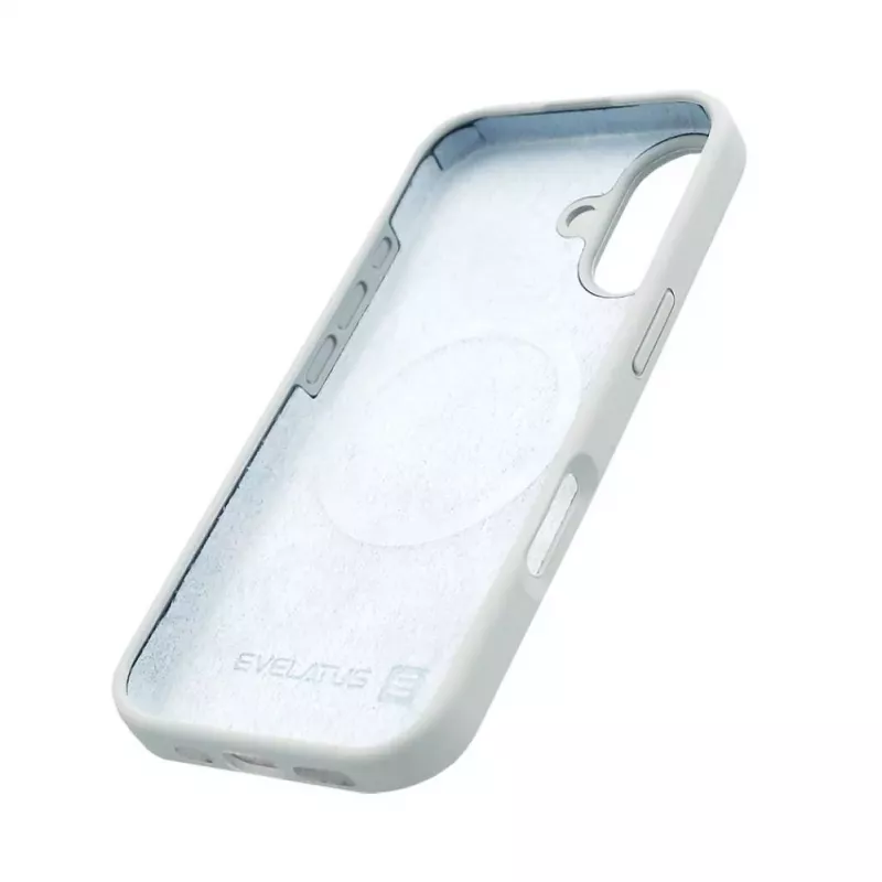 Evelatus Apple iPhone 17 Premium Magsafe Soft Touch Silicone Mist Blue