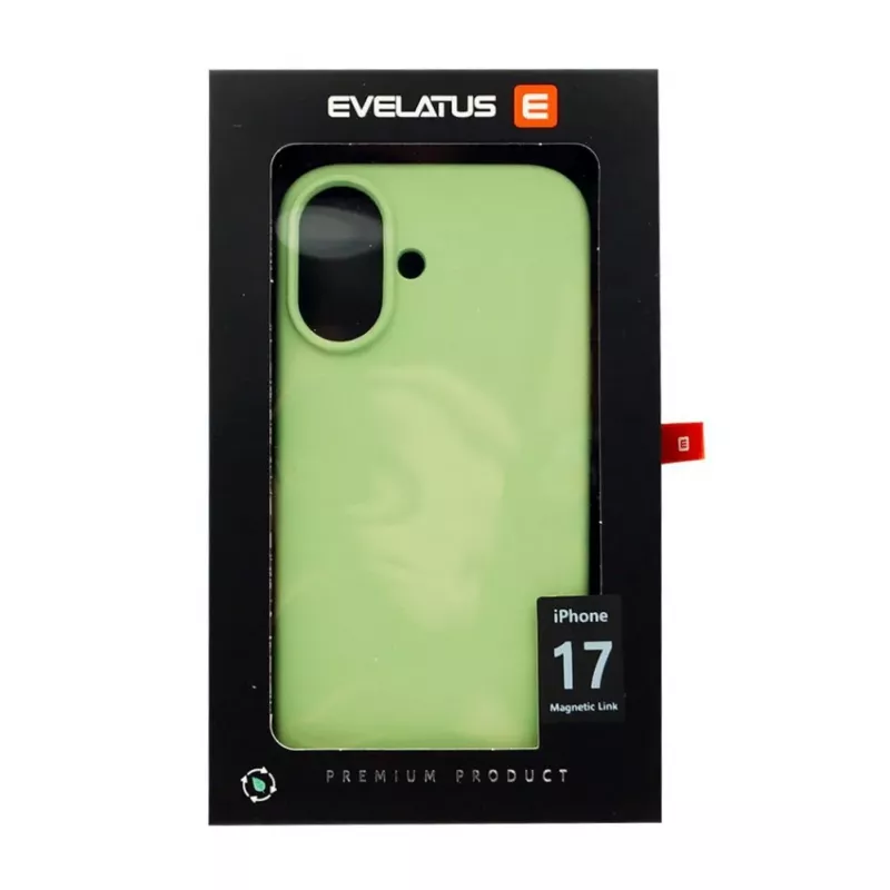 Evelatus Apple iPhone 17 Premium Magsafe Soft Touch Silicone Case Sage