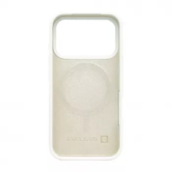 Evelatus Apple iPhone 17 Pro Premium MagSafe Soft Touch Silicone Case Silver