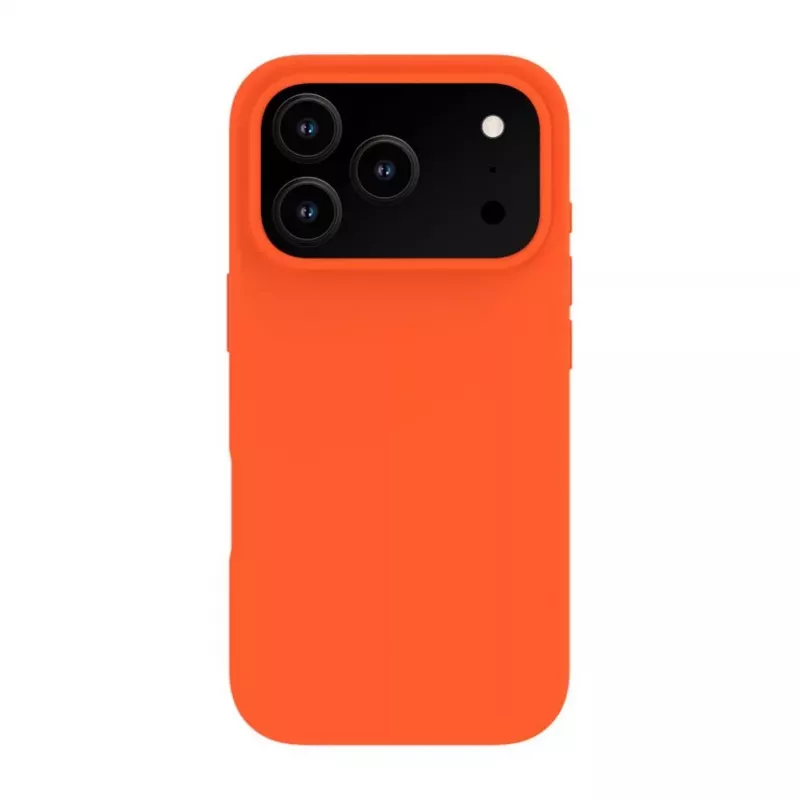 Evelatus Apple iPhone 17 Pro Premium MagSafe Soft Touch Silicone Case Orange