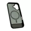 Evelatus Apple iPhone 17 Rubber Coated MagSafe With Stand Case Black