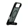 Evelatus Apple iPhone 17 Air Rubber Coated MagSafe With Stand Case Black