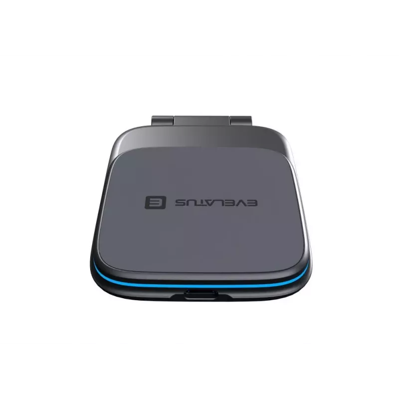 Evelatus MagSafe Qi Wireless Charging Magnet Mount for Car Screen/Dashboard, Laptop, Tablet, Monitor - Black