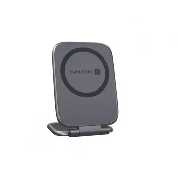 Uchwyt magnetyczny Evelatus MagSafe (bez ładowania) do deski rozdzielczej samochodu, laptopa, tabletu, monitora, czarny