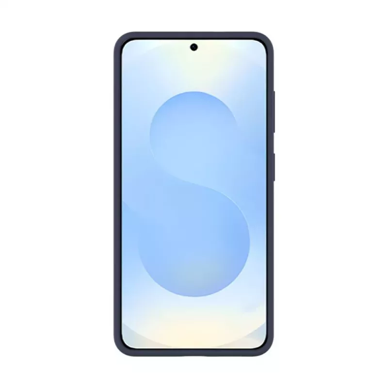 Evelatus Samsung Galaxy S26 Premium Magnetic Soft Touch Silicone Case Dark Blue