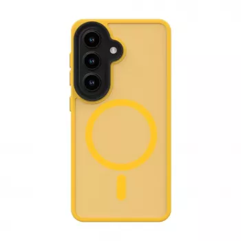 Evelatus Samsung Galaxy S26 Hybrid Case z Magnesem PC+TPU Pomarańczowy