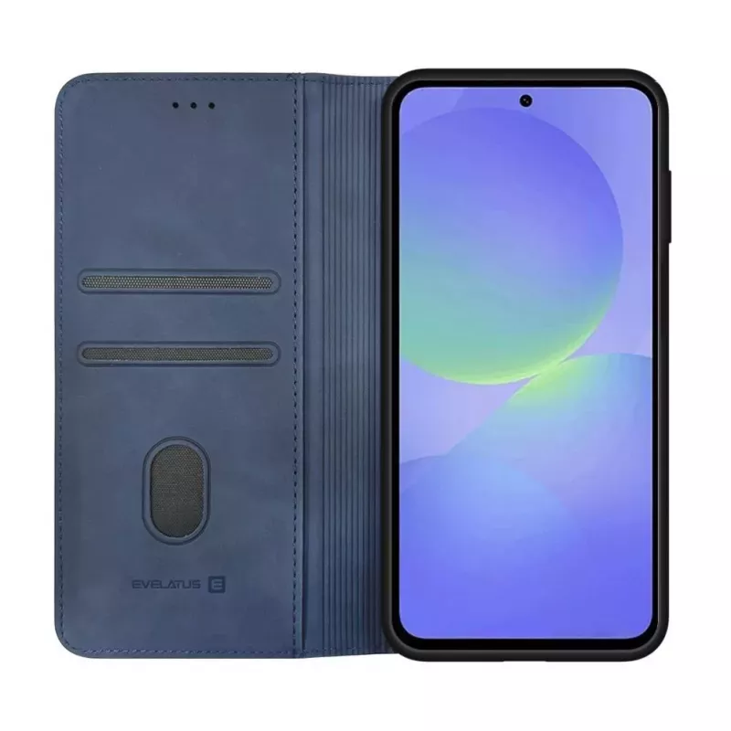Evelatus Samsung Galaxy A34 5G Book Case Dark Blue