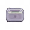 Evelatus Apple AirPods Pro TPU Protective Case Transparent Purple