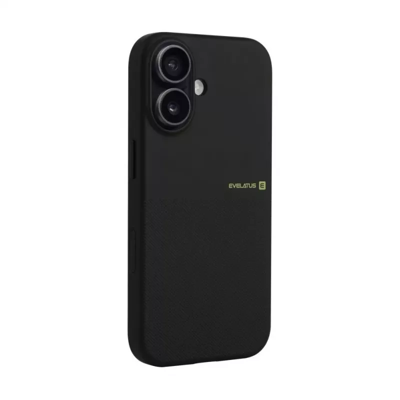 Evelatus Apple iPhone 17 Premium MagSafe Sandstone Case Black