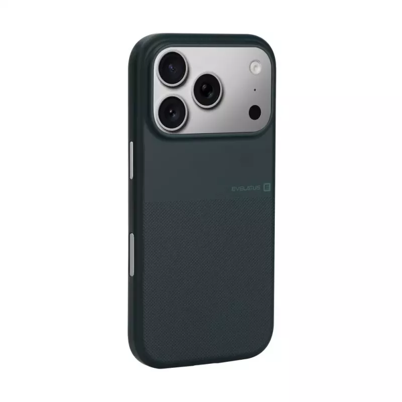 Evelatus Apple iPhone 17 Pro Premium MagSafe Sandstone Case Green