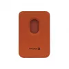 Evelatus Universal PU Leather Wallet with MagSafe Orange
