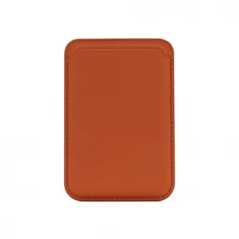 Evelatus Universal PU Leather Wallet with MagSafe Orange