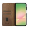 Evelatus Samsung Galaxy A53 5G Book Case Brown - PU Leather Wallet Case with Card Slots and Kickstand